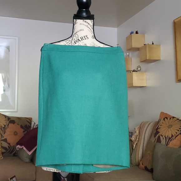 Wool pencil skirt with lining (gently used) - Picture 1 of 1